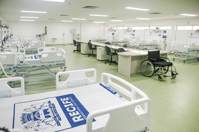 Prefeitura do Recife abre 80 novos leitos de UTI para Covid-19