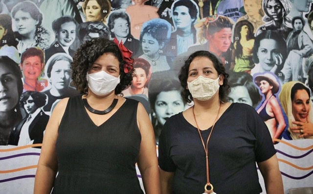 Dani Portela e Glauce Medeiros discutem violência doméstica