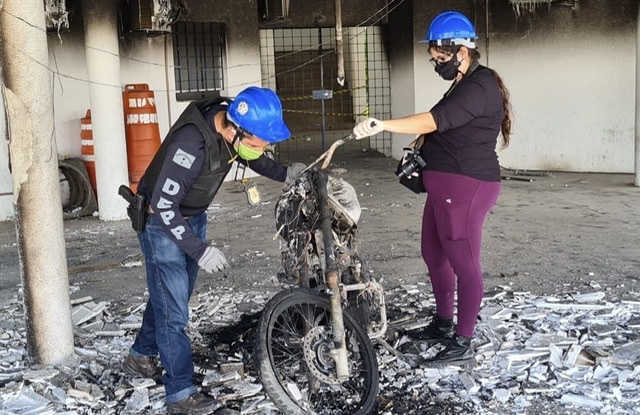 Perícia indica incêndio criminoso no Centro Administrativo do Paulista