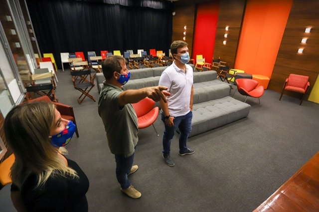 No Recife, Miguel discute parcerias com o Porto Digital e Sebrae