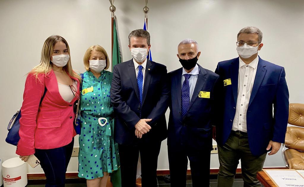 André de Paula recebe lideranças políticas em Brasília