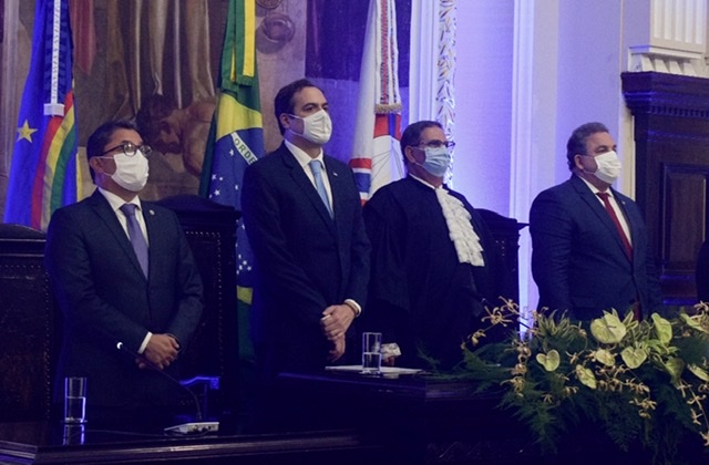 Eriberto Medeiros prestigia solenidade dos 200 anos do TJPE