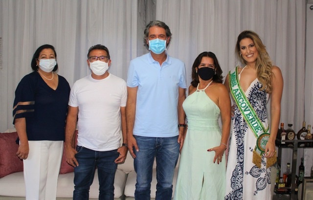 Prefeito Wellington Maciel recebe o deputado Fernando Monteiro