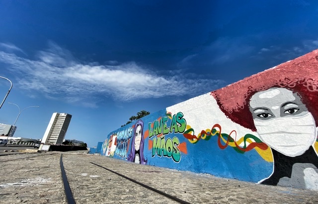 Colorindo o Recife leva cores e Carnaval aos muros da cidade