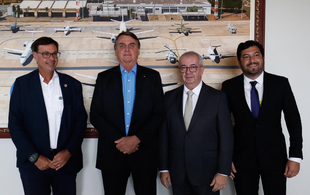 Prefeito de Gravatá é recebido por Bolsonaro