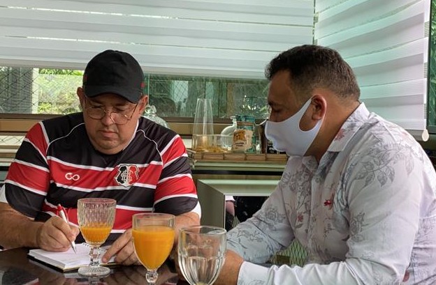 Sebá anuncia apoio a Léo do Ar e Zé de Benga na eleição da UVP