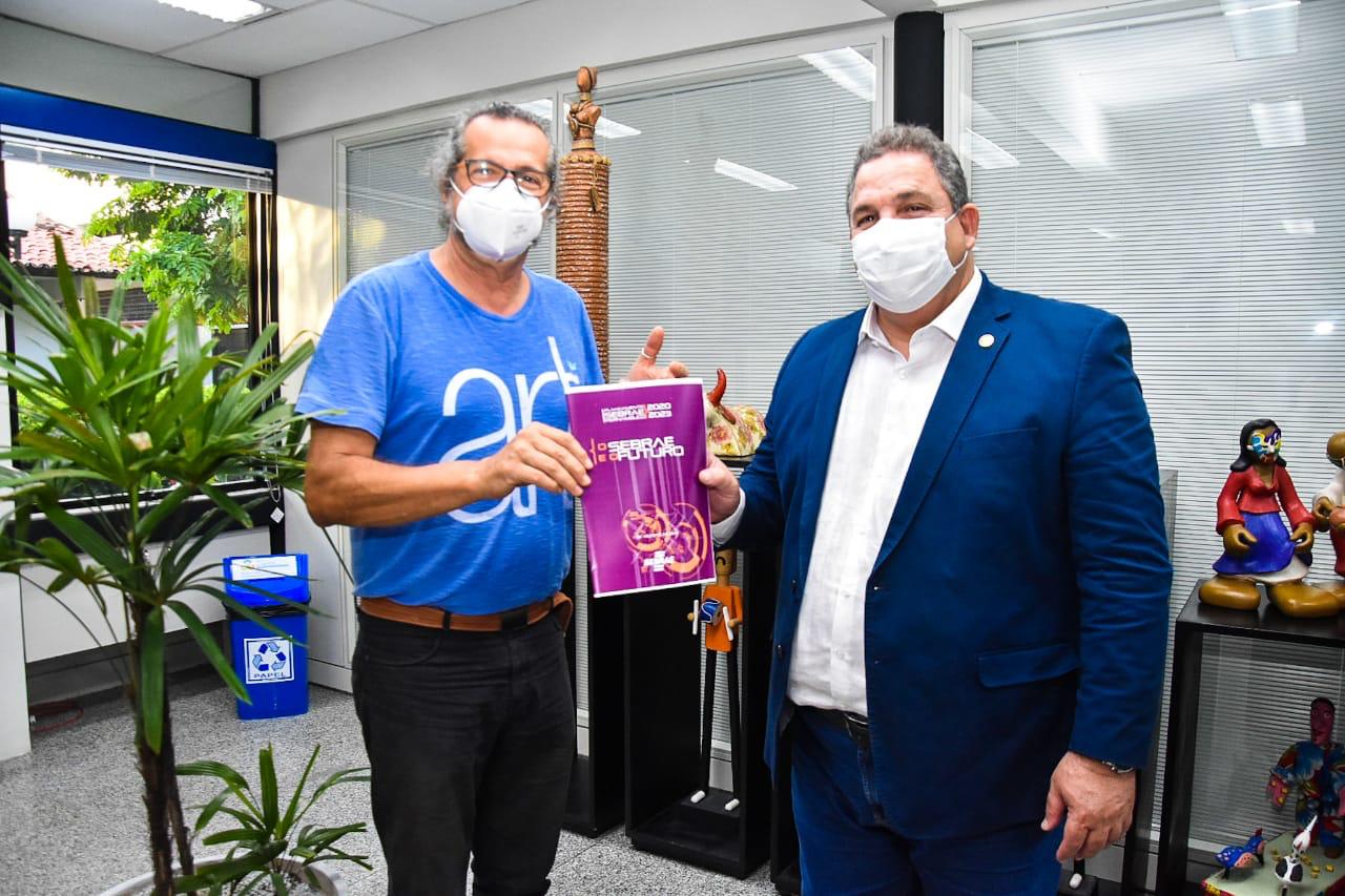 No Sebrae, Eriberto defende apoio aos pequenos empreendedores