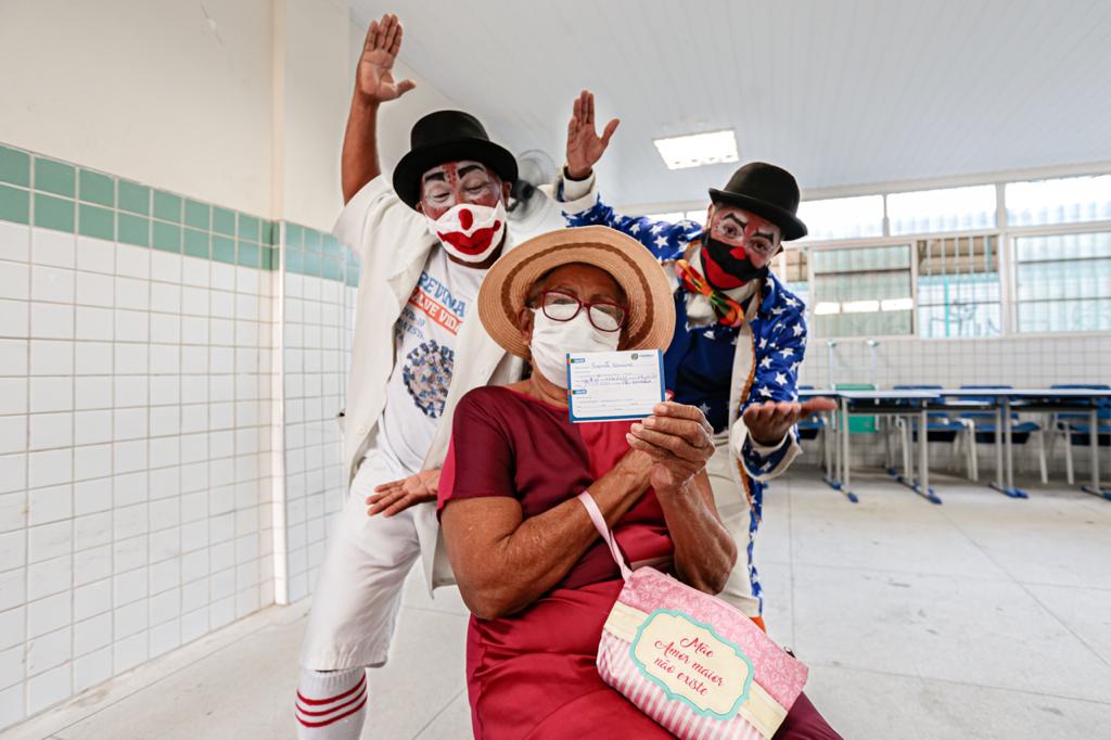 Cabo vacinou 687 idosos contra a Covid-19 em novo mutirão