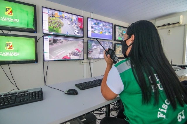 Dez câmeras de monitoramento são instaladas no centro de Caruaru
