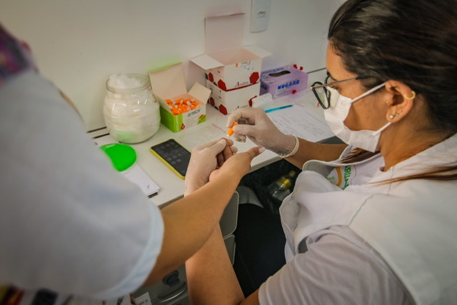 Ações de combate à Covid-19 foram realizadas na Feira da Sulanca