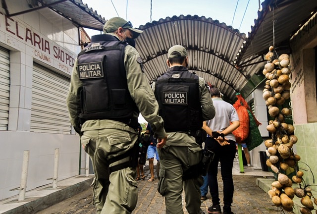 Segurança é reforçada para garantir cumprimento das medidas