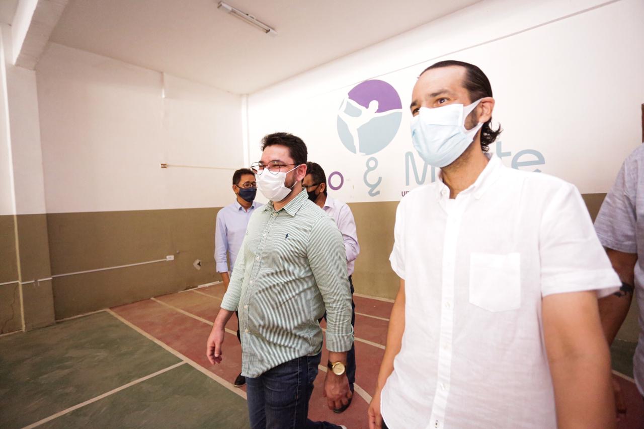 Diogo Moraes visita futuras instalações da Central de Oportunidades de Sertânia