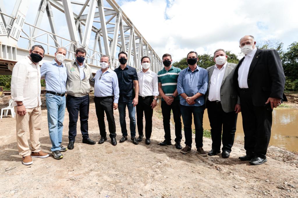 MDR inaugura ponte ferroviária no Cabo de Santo Agostinho