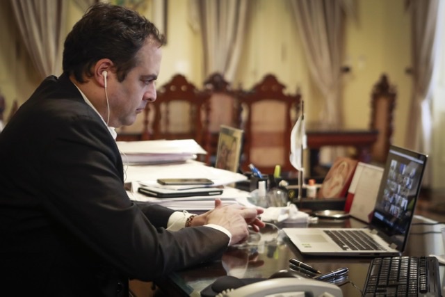 Paulo discute sustentabilidade com embaixador dos EUA