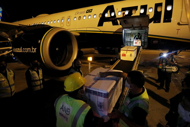 Estados recebem mais 3,5 milhões de doses de vacinas