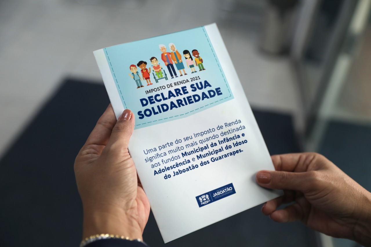 Campanha em Jaboatão incentiva doação de Imposto de Renda