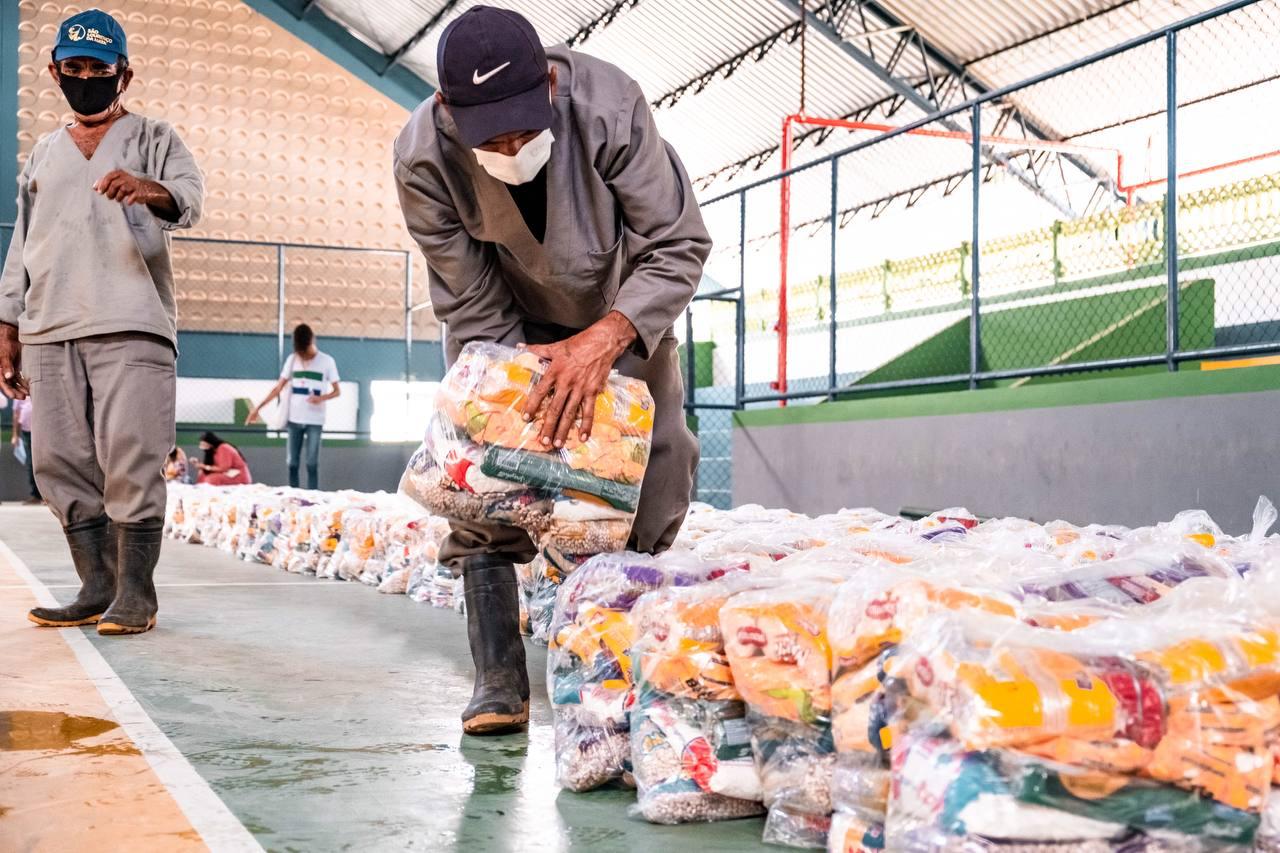 São Lourenço inicia maior programa de distribuição de alimentos