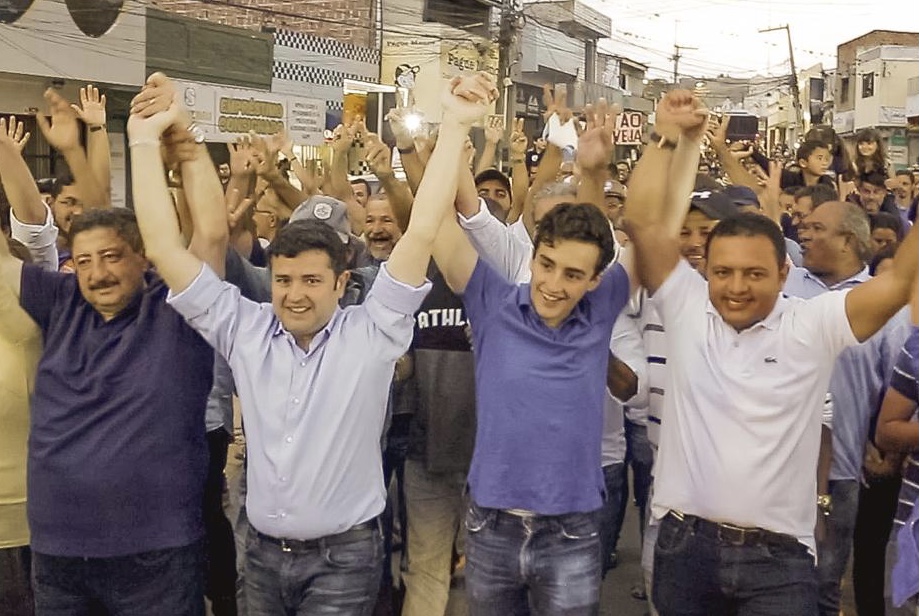 Eduardo da Fonte e Joaquim Neto parabenizam vitória de Léo do Ar