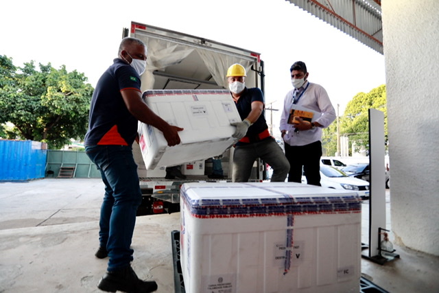 Pernambuco recebe novo lote com 187.400 doses de vacinas