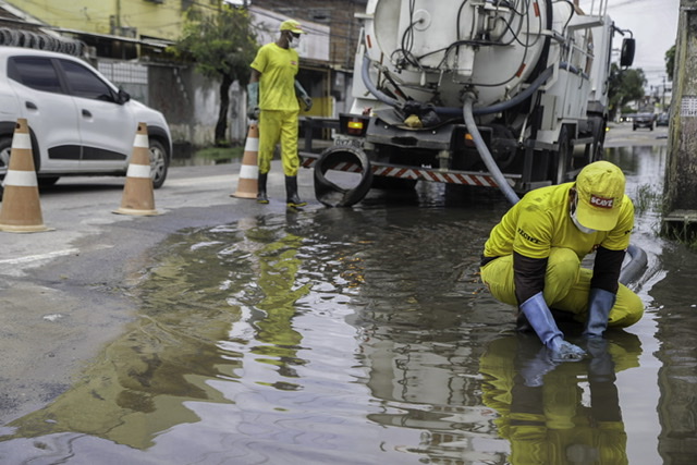 No Recife, chuvas chegaram a 71% do previsto para abril