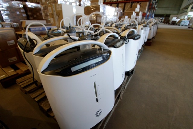 Estado envia 149 concentradores de oxigênio para municípios