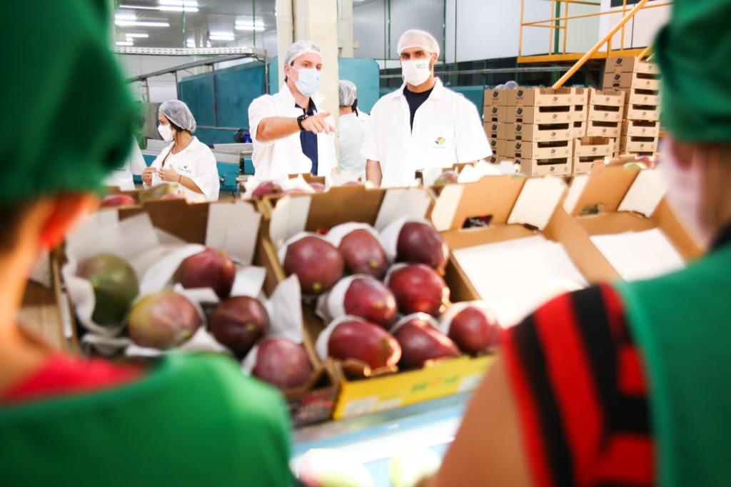 Miguel recebe Eduardo Bolsonaro e presidente do BNDES em Petrolina