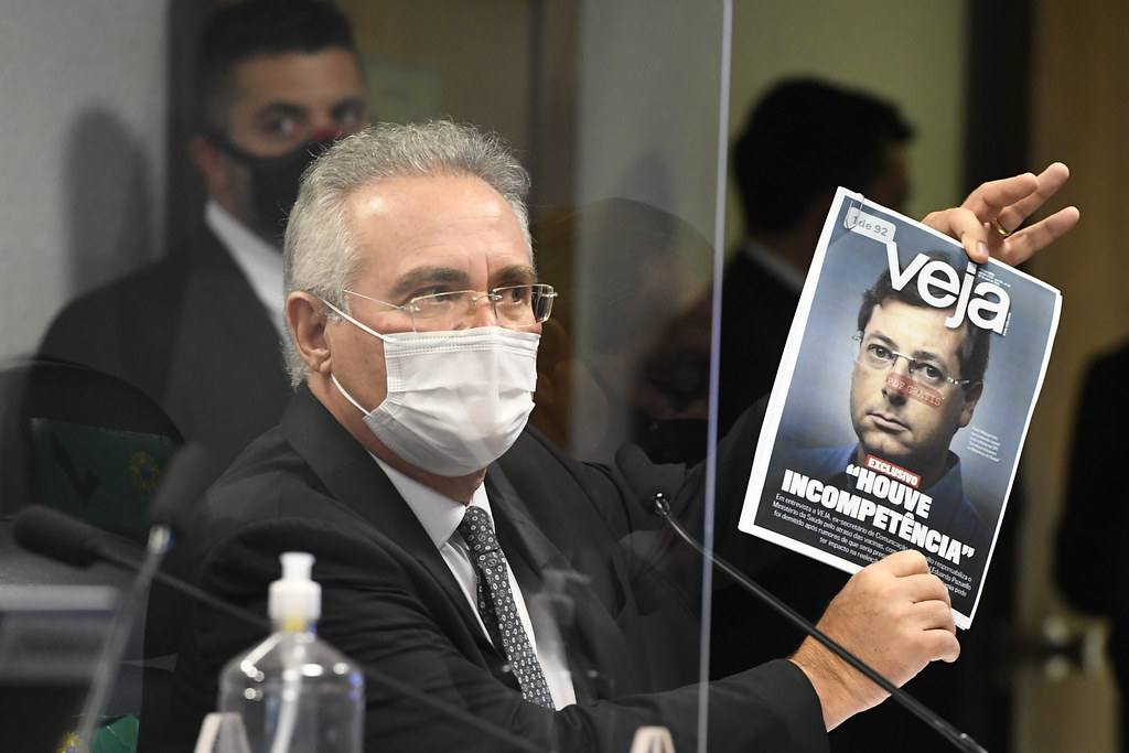 Renan pede prisão de Wajngarten