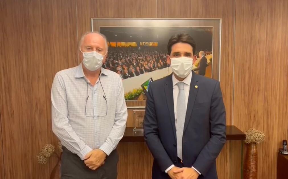 Silvio visita novo presidente da CNM para tratar do fortalecimento dos municípios