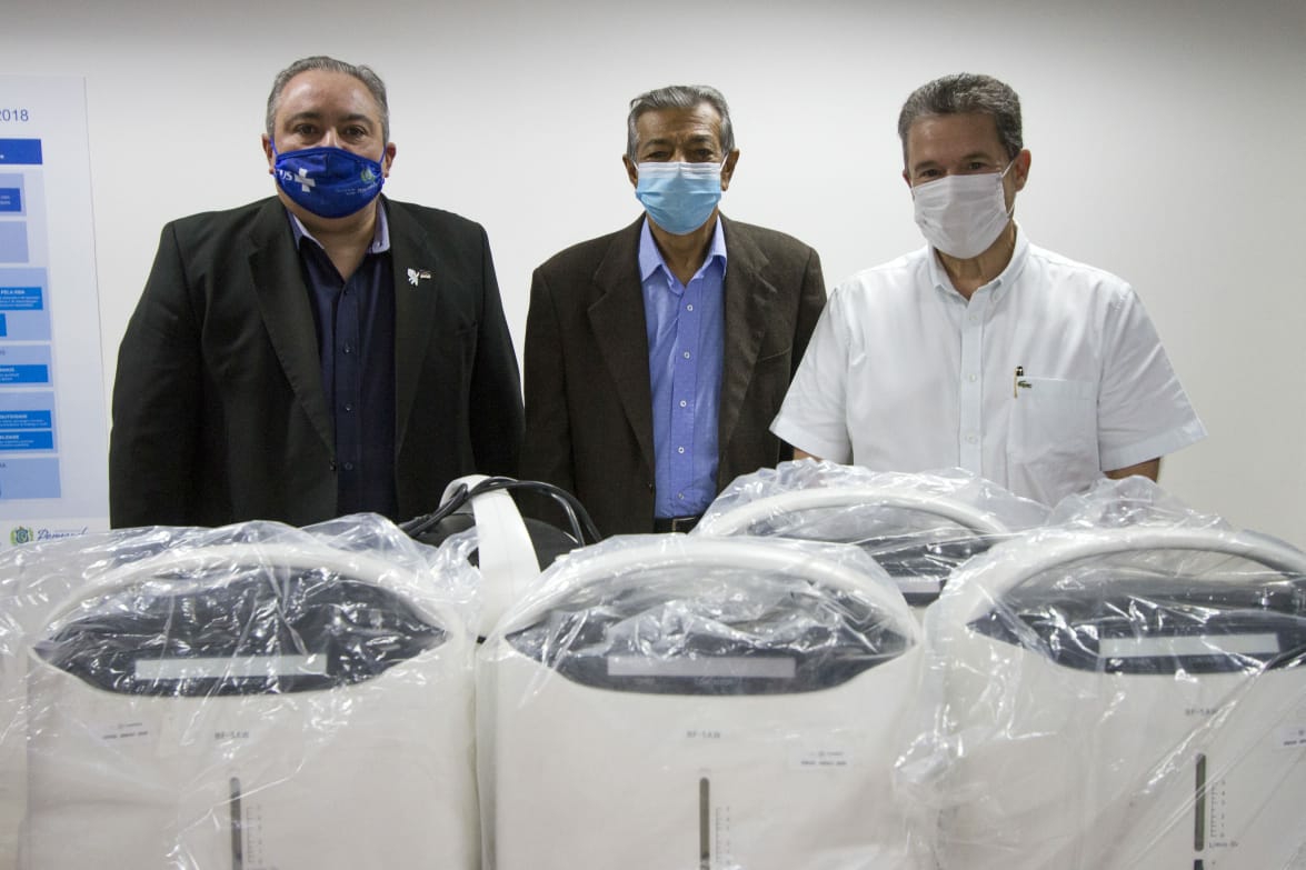Município de Lajedo recebe 5 concentradores de oxigênio