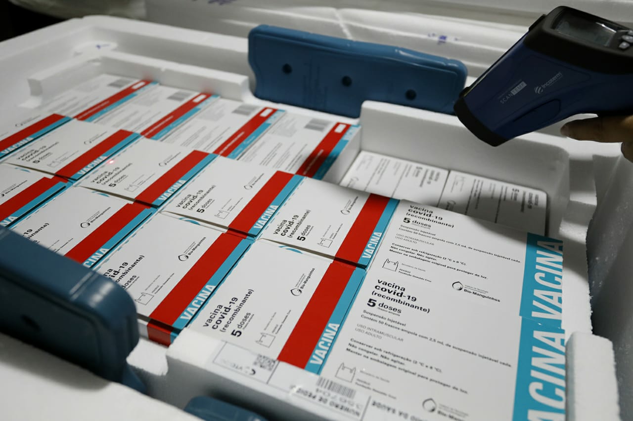 Estado envia novo lote de AstraZeneca para os municípios