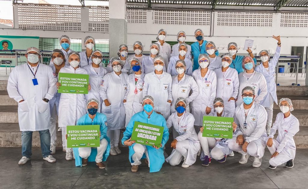 Asces-Unita assume equipe do Centro de Vacinação Espaço Cultural