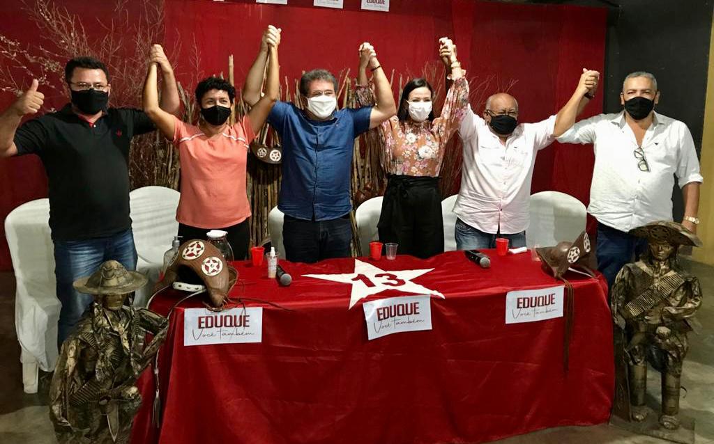 Duque recebe apoio do PT de Serra Talhada para a Alepe