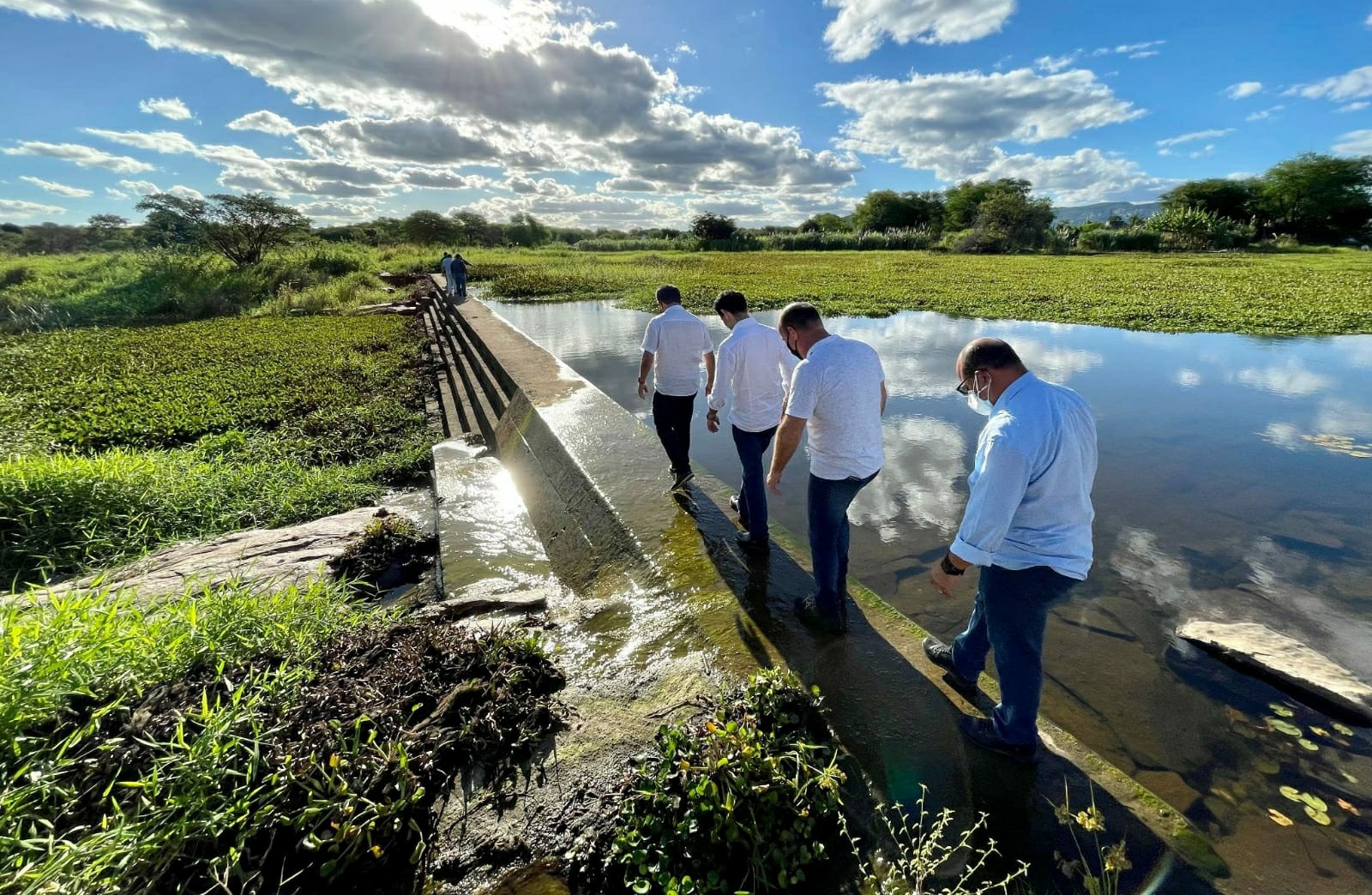 Claudiano Filho planeja projeto de perenização de rios