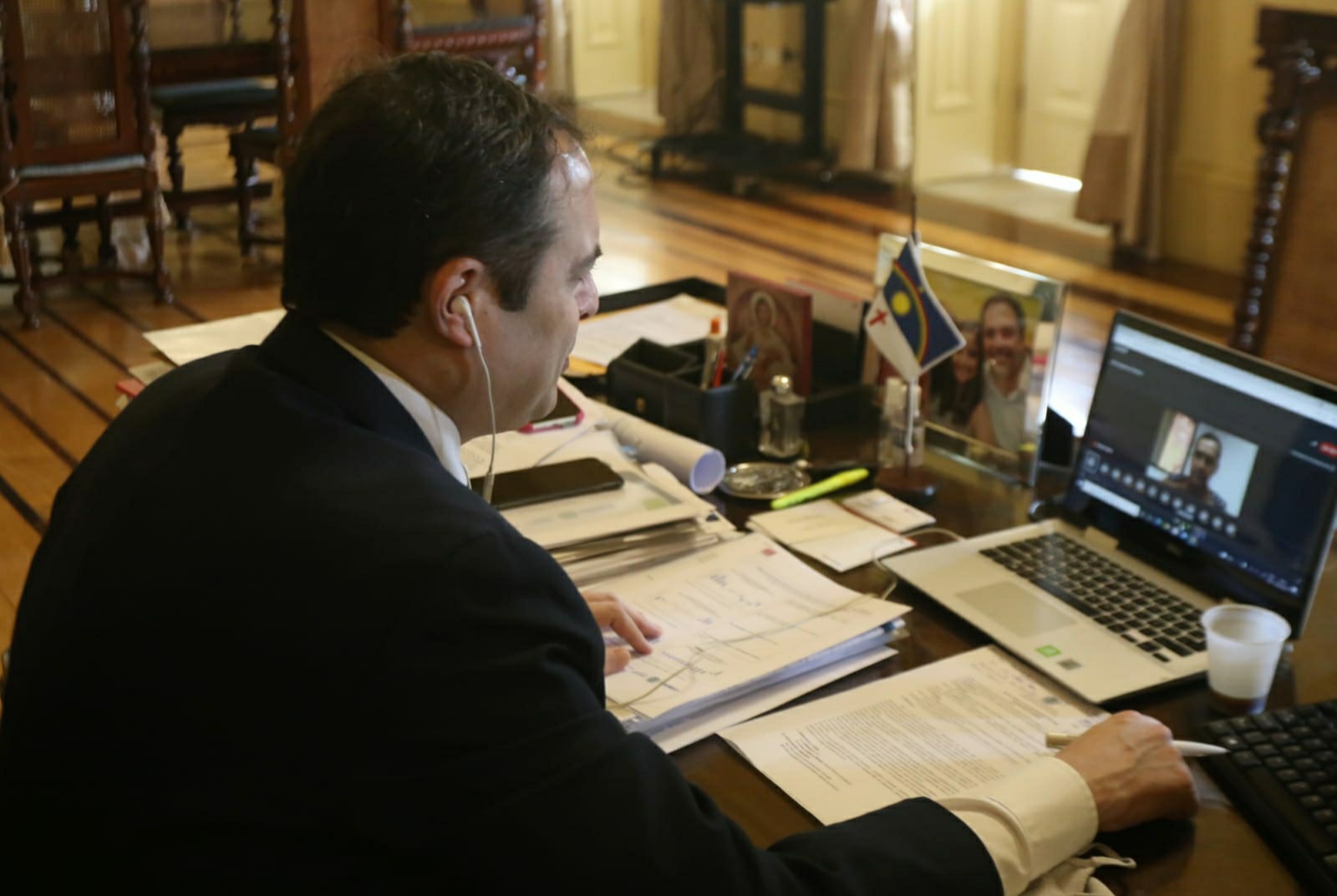 Paulo Câmara participa de aula inaugural dos novos soldados do Corpo de Bombeiros