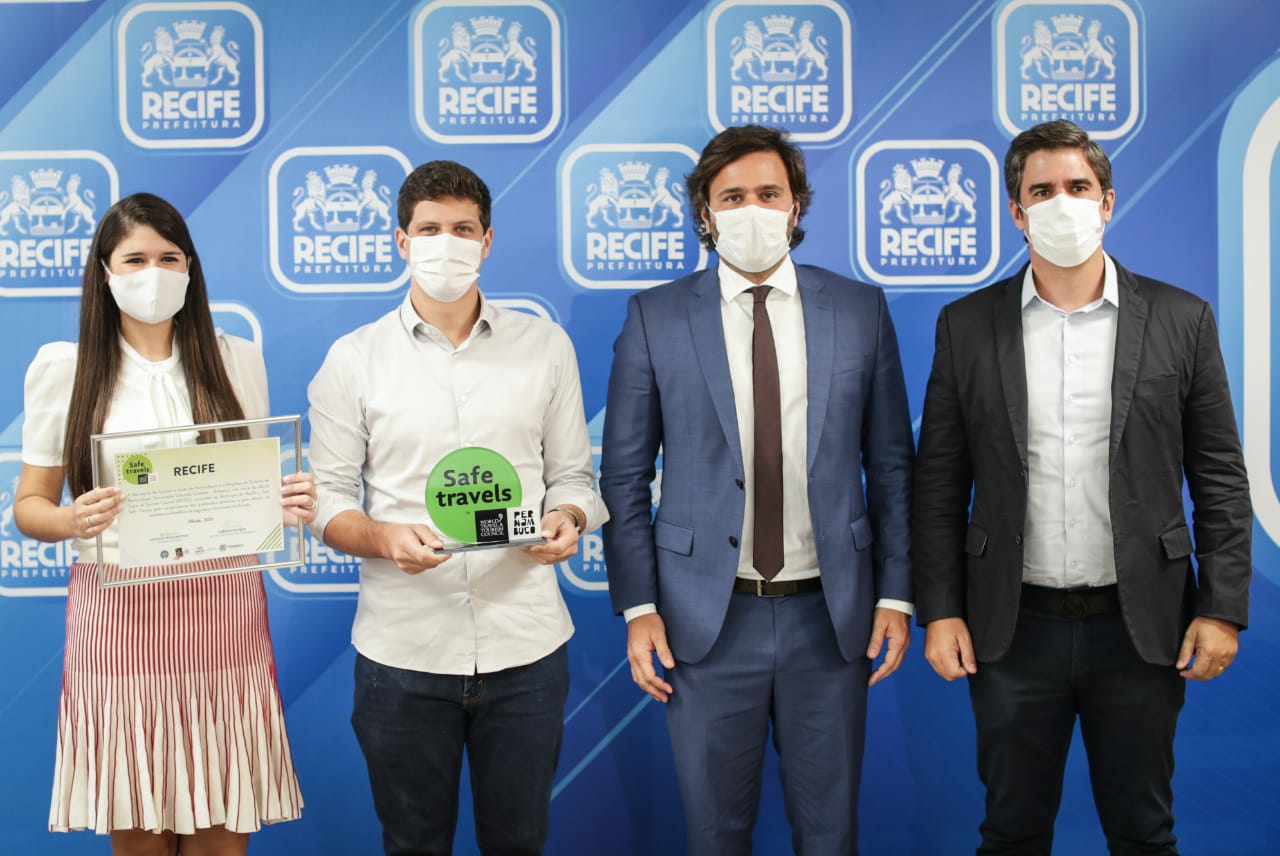 Recife recebe selo internacional de destino seguro