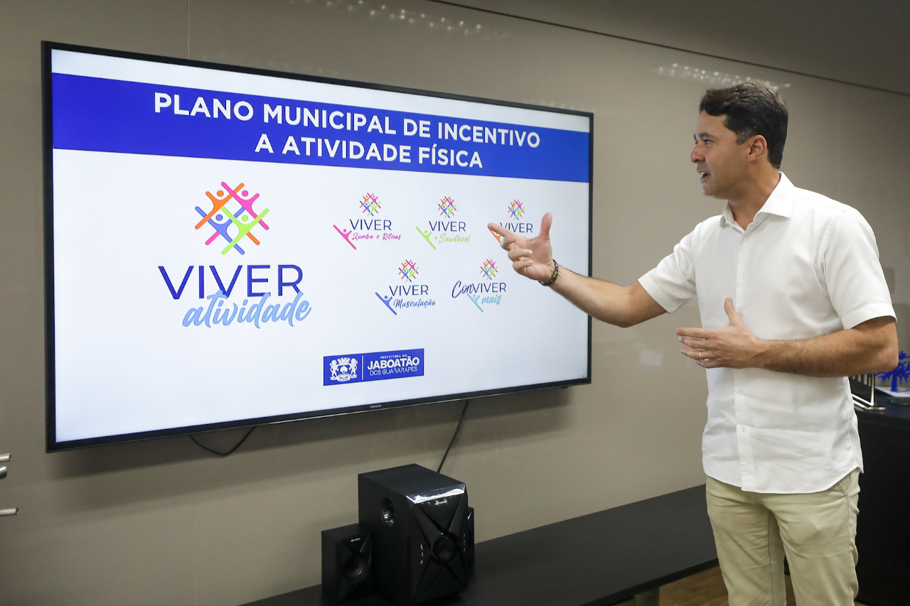 Anderson lança Plano Municipal de Incentivo à Atividade Física
