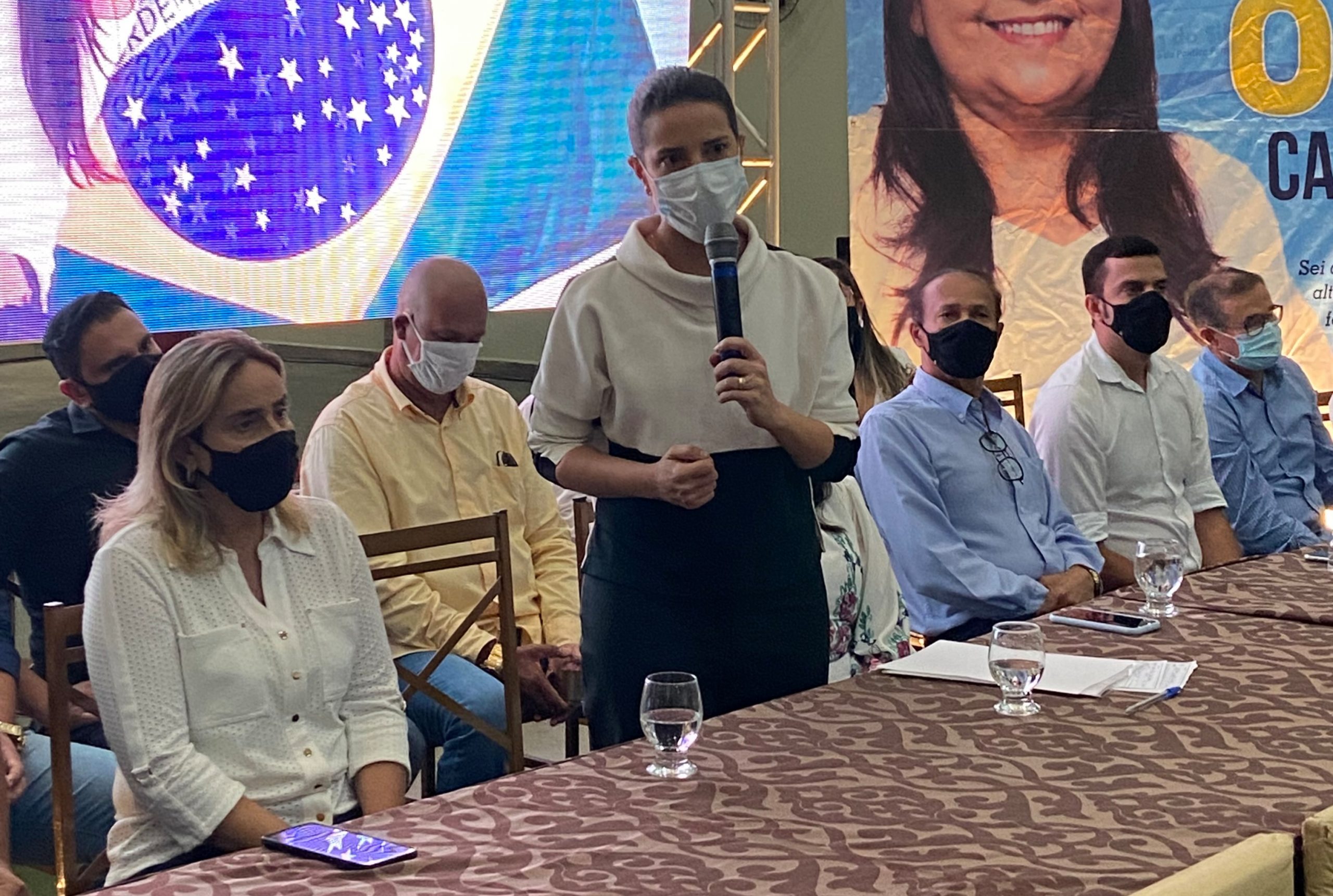 Raquel Lyra filia prefeita de Catende, Dona Graça, ao PSDB