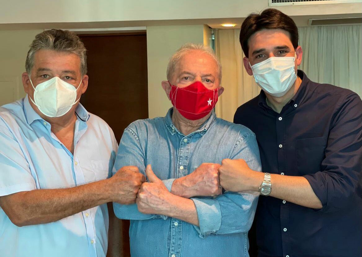 Cotado para o Senado, Silvio tem encontro com Lula