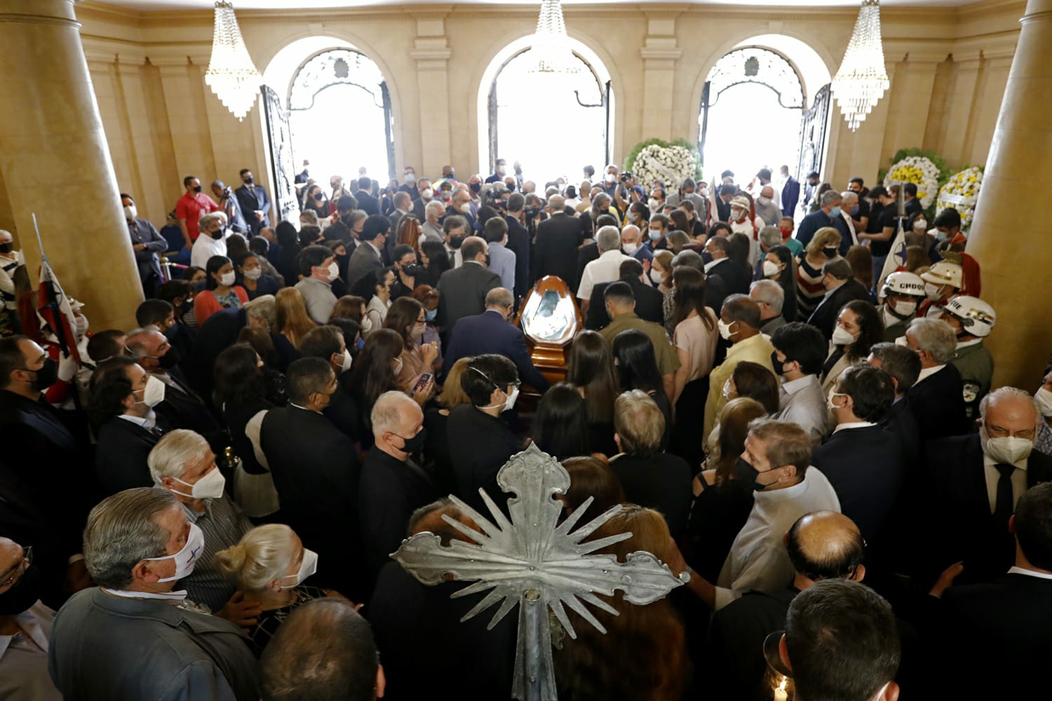 Corpo de Joaquim Francisco é velado no Palácio do Campo das Princesas