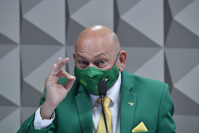 Acompanhe: Luciano Hang depõe na CPI da Covid