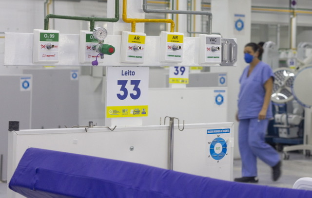 Estado desmobiliza Hospital de Campanha na Aurora