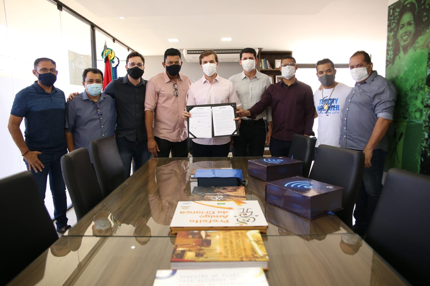 Miguel oficializa criação de nova empresa de água e esgoto