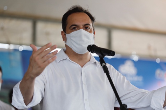 Em Olinda, Paulo Câmara inaugura a ETE Chico Science