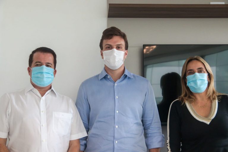 Alesandra e Edson Vieira sinalizam apoio a Miguel Coelho