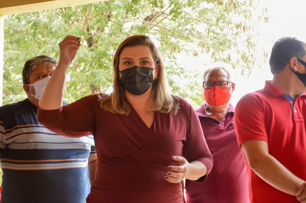 Marília Arraes cumpre agenda em cidades do Agreste