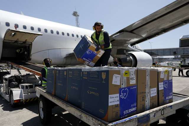 Pernambuco recebe mais 202.410 doses da Pfizer