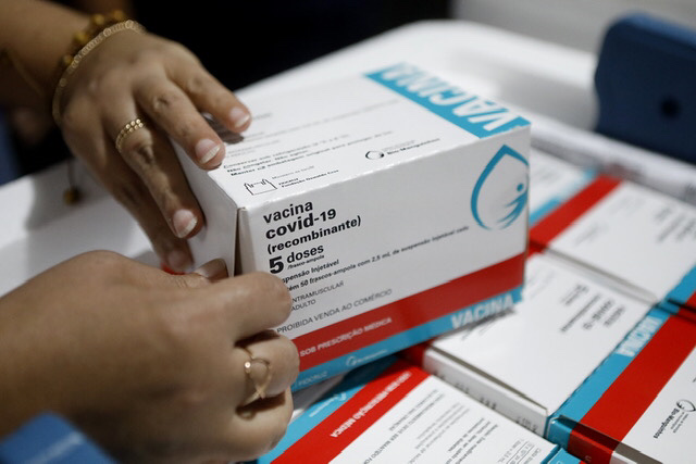 Pernambuco recebe novas doses da AstraZeneca