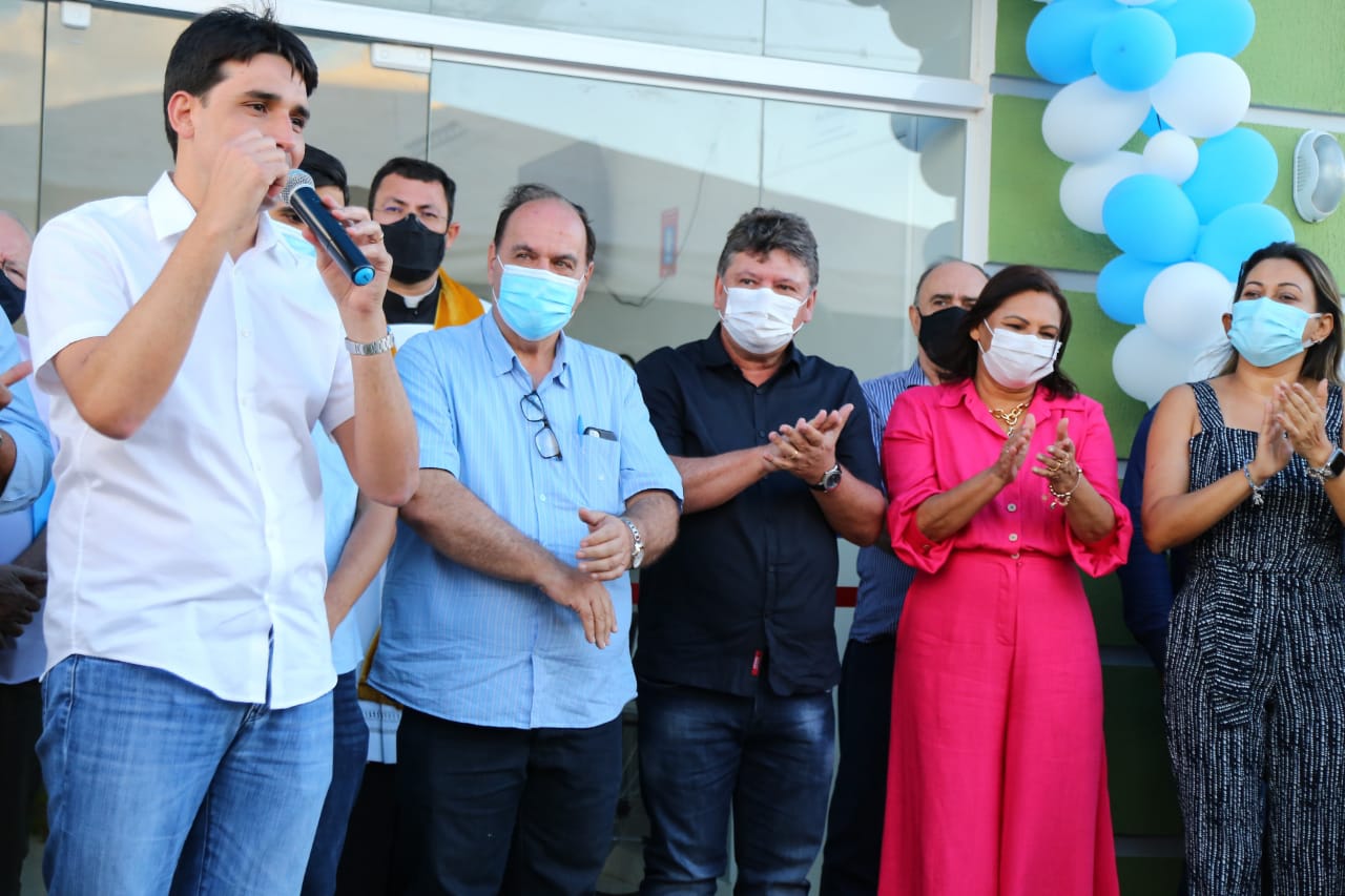 Silvio e Sileno inauguram UBS em Belém de Maria