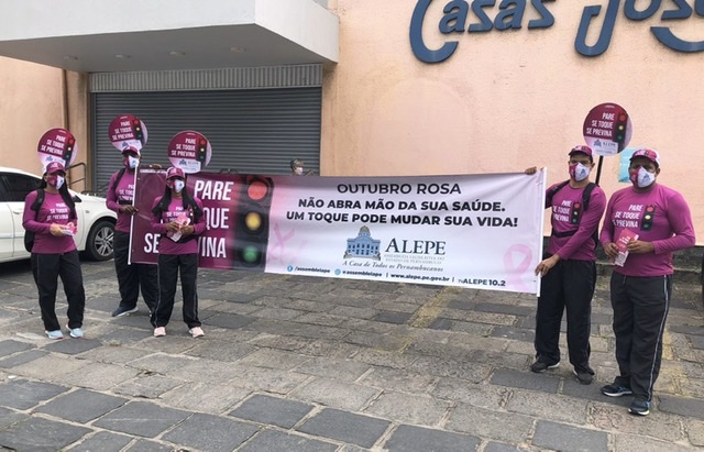 Alepe lança campanha contra o câncer de mama