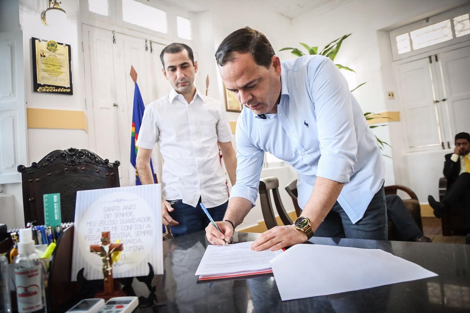 Sivaldo e Claudiano firmam parcerias para Garanhuns